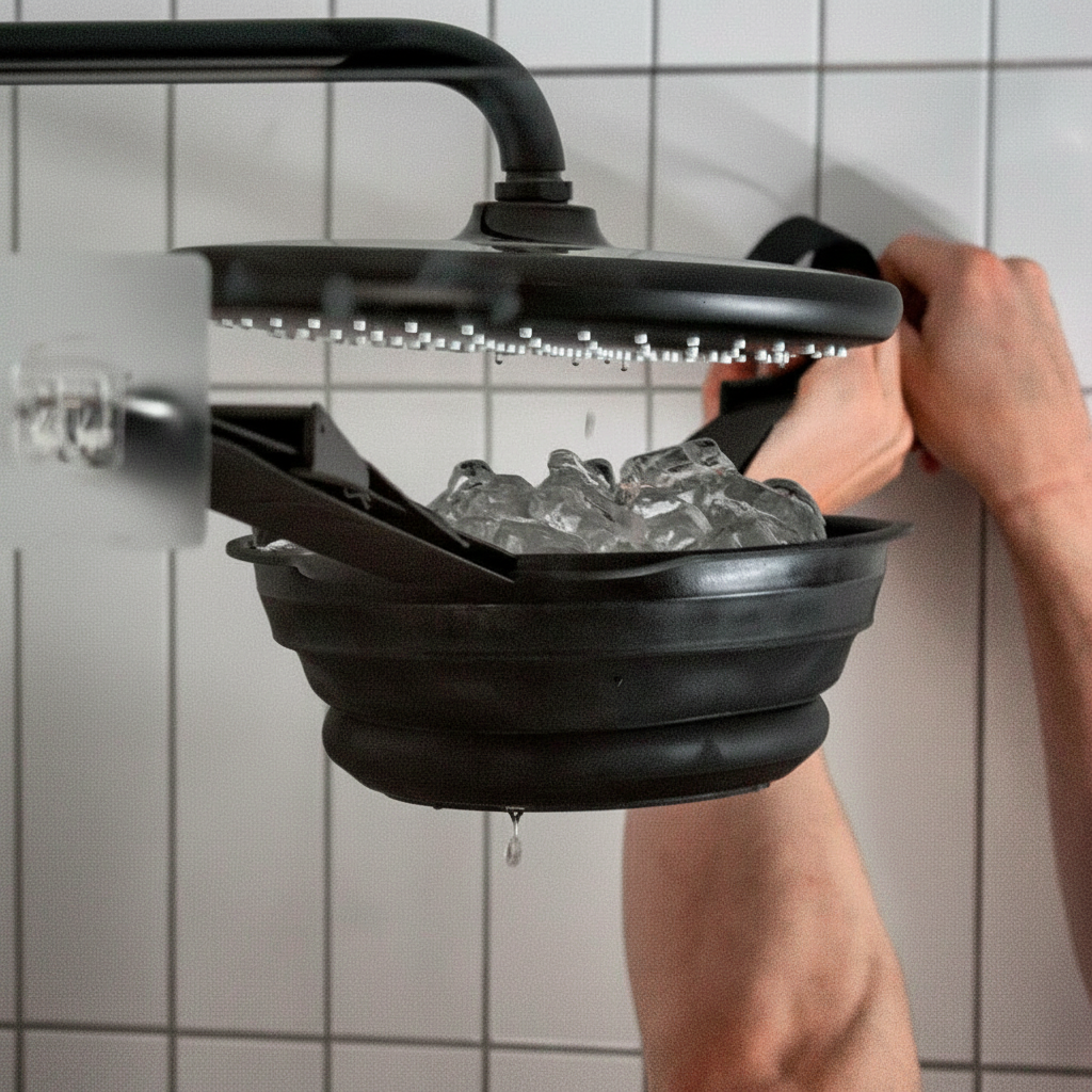 Cooling Shower Therapy System | Shower Attachment with Cold Plunge Feature | Invigorating Recovery for Post-Workout Refreshment 1