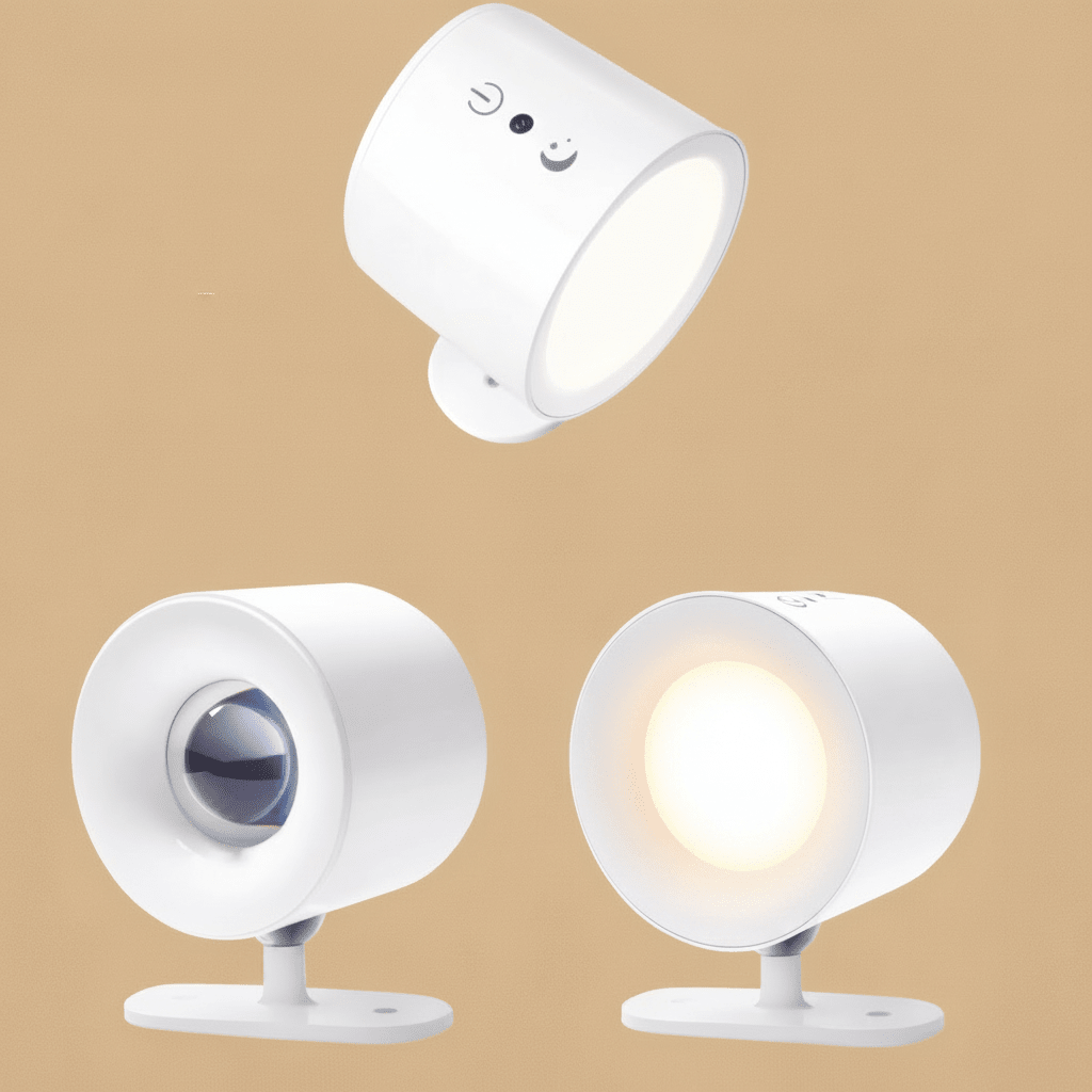 Wireless Wall Light Indoor, LED Wall Lights with Warm Light for Bedroom and Hallway, Modern Wall Sconce_13