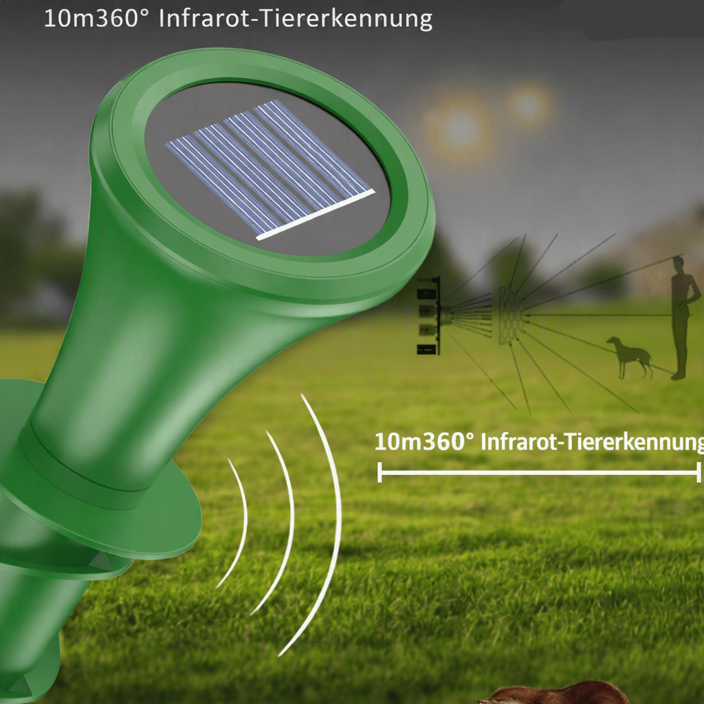 Solar Pest Repeller for Moles and Voles, Garden Pest Control for Lawn and Garden – image 7