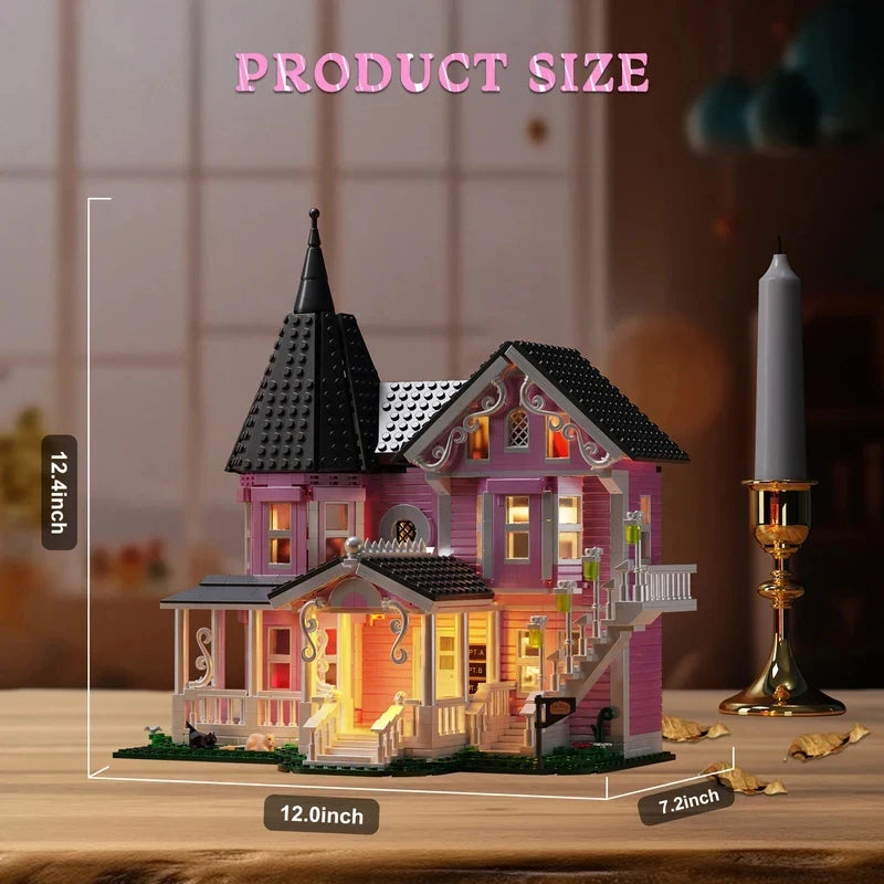 Creative Building Block Set | Halloween-Themed 1349 PCS with Light-Up Features | Engaging Educational Toy for Imaginative Play 2