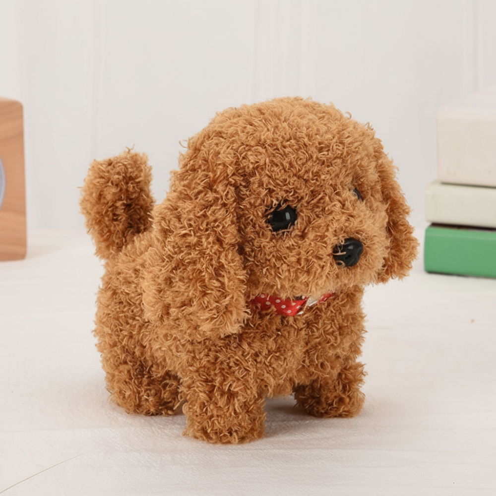 Cuddly Collection | Interactive Dog Plush Toy with Touch-Responsive Features | Engaging Playtime for Kids 4