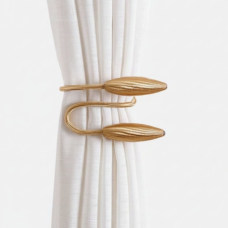 Curtain Tiebacks, Metal Curtain Holdbacks 53 cm – image 7