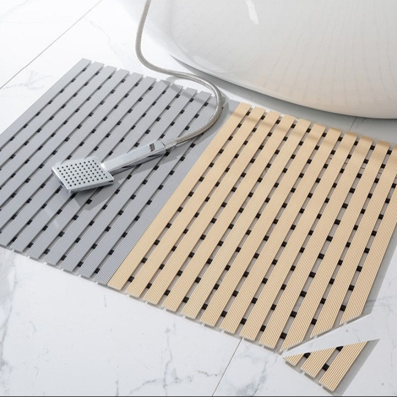 Customizable Non-Slip Bath Mat with Quick Drainage Grooves | Eco-Friendly Design for Safe and Secure Showers 3