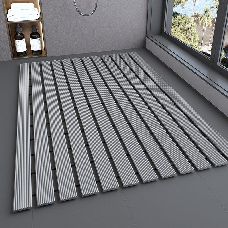 Customizable Non-Slip Bath Mat with Quick Drainage Grooves | Eco-Friendly Design for Safe and Secure Showers 4