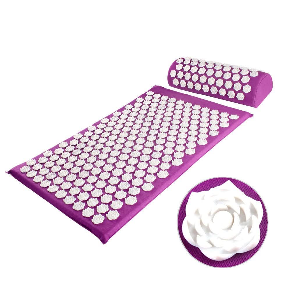 Acupressure Mat for Back and Neck, Massage Mat with Pressure Points, Spike Mat for Feet, Relaxation and Better Sleep_02