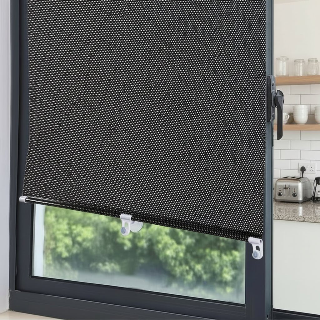 Blackout Blinds No Drilling, Honeycomb Blinds with Thermal Insulation, Pleated Window Blinds for Balconies_00