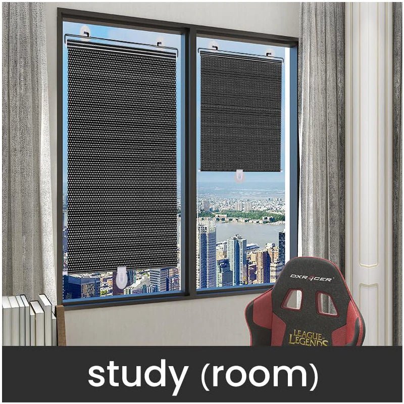 Blackout Blinds No Drilling, Honeycomb Blinds with Thermal Insulation, Pleated Window Blinds for Balconies_04