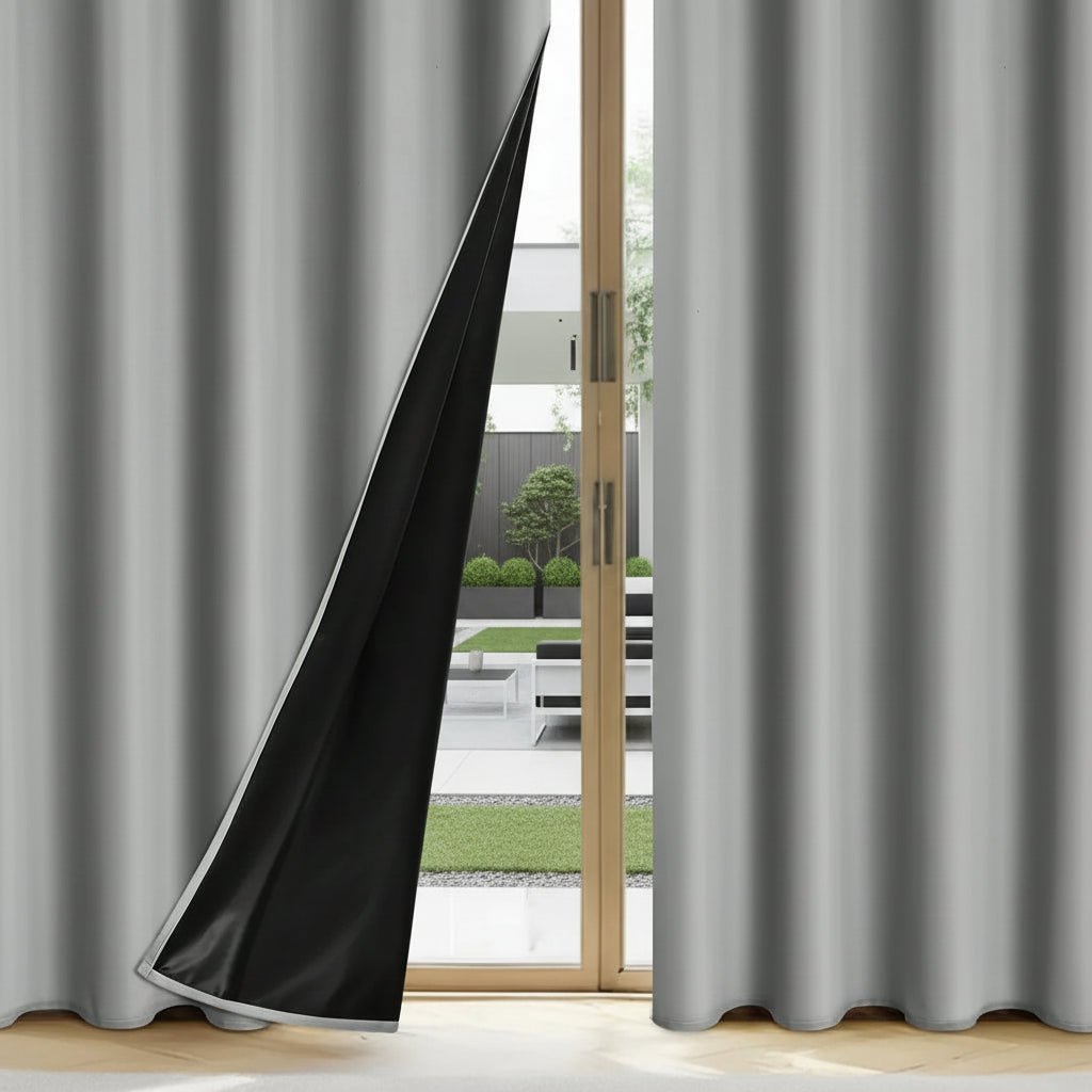 Blackout Curtains for Bedroom, Eyelet Curtains for Living Room