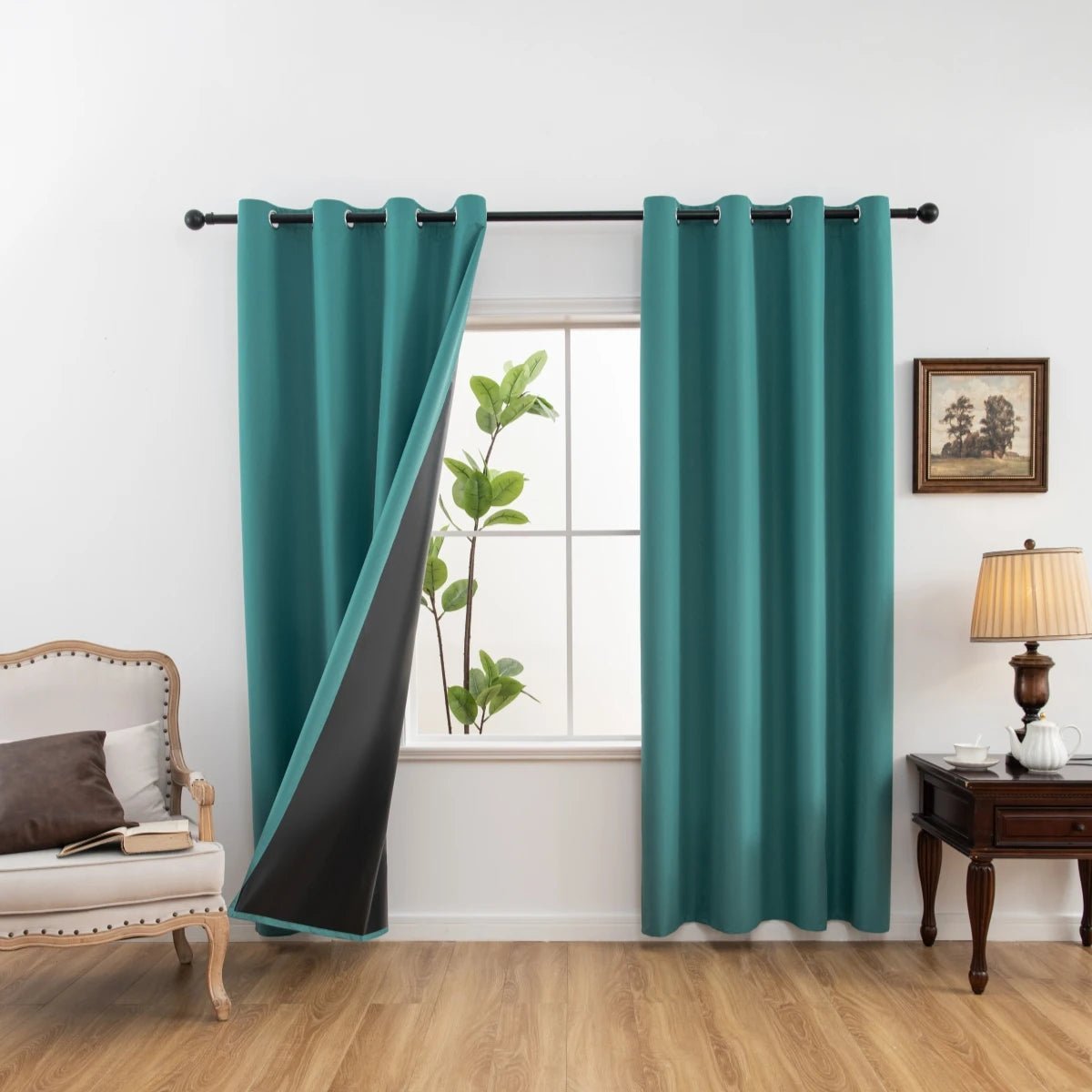 Blackout Curtains for Bedroom, Eyelet Curtains for Living Room – image 8