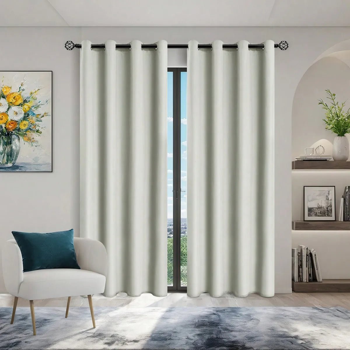Blackout Curtains for Bedroom, Eyelet Curtains for Living Room – image 10