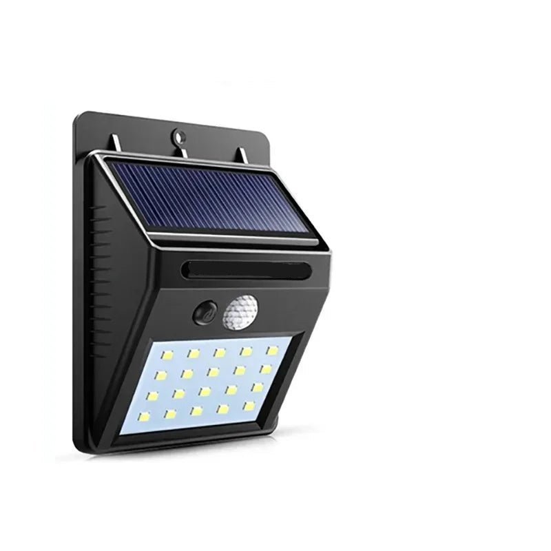 Outdoor Wall Lights, Solar Garden Lights, Motion Detector Light with PIR Sensor for Fences and Driveways_04