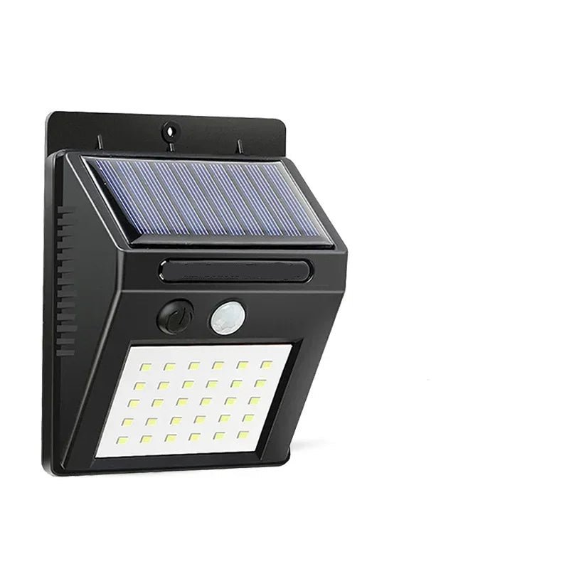 Outdoor Wall Lights, Solar Garden Lights, Motion Detector Light with PIR Sensor for Fences and Driveways_07