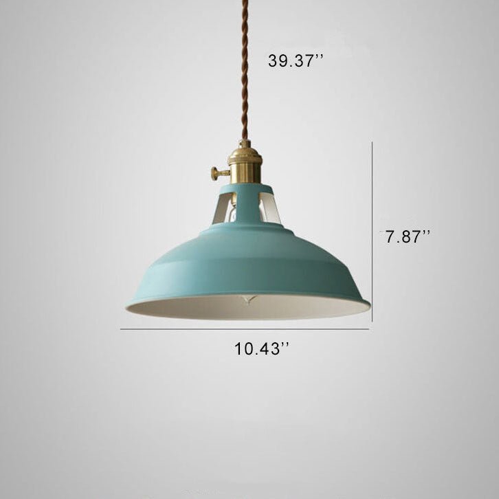 Pendant Ceiling Lights, Retro Barn Pendant Light for Dining Room, Industrial Hanging Light, Loft Lighting_07