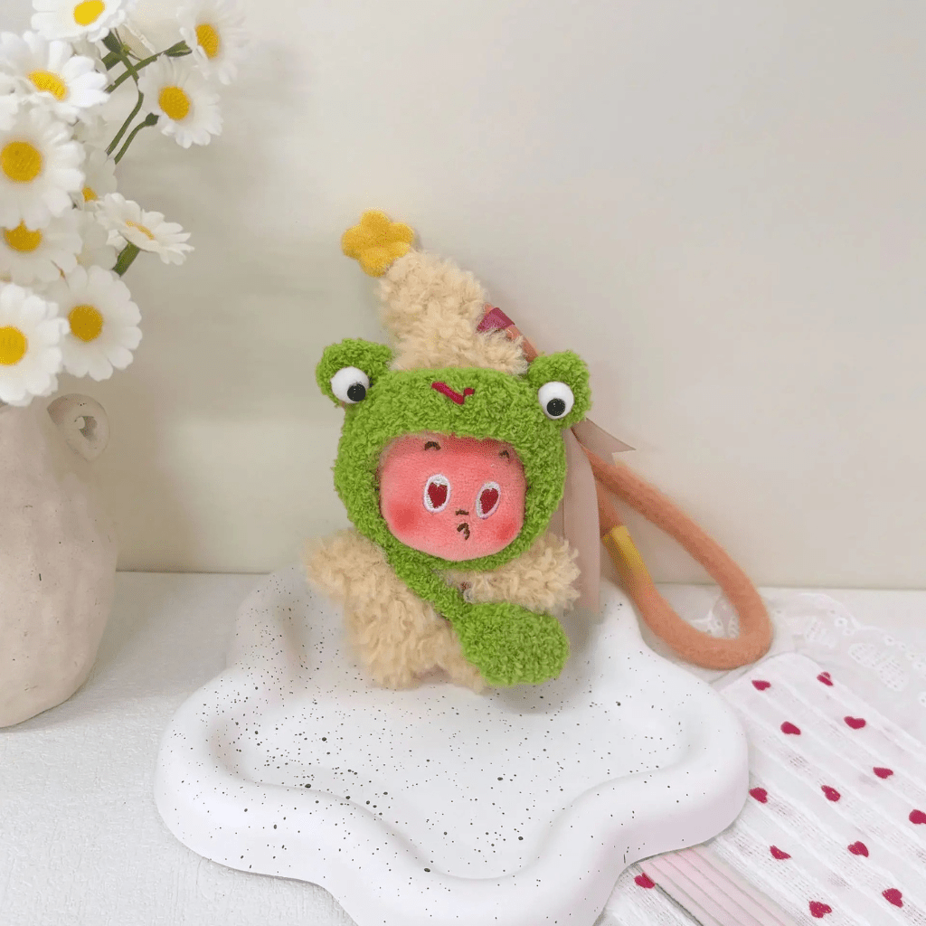 Doll Clothes for 10 cm Dolls, Handmade Plush Doll Outfit, Doll Accessories for Twinkle Twinkle 4.0 Dolls_14