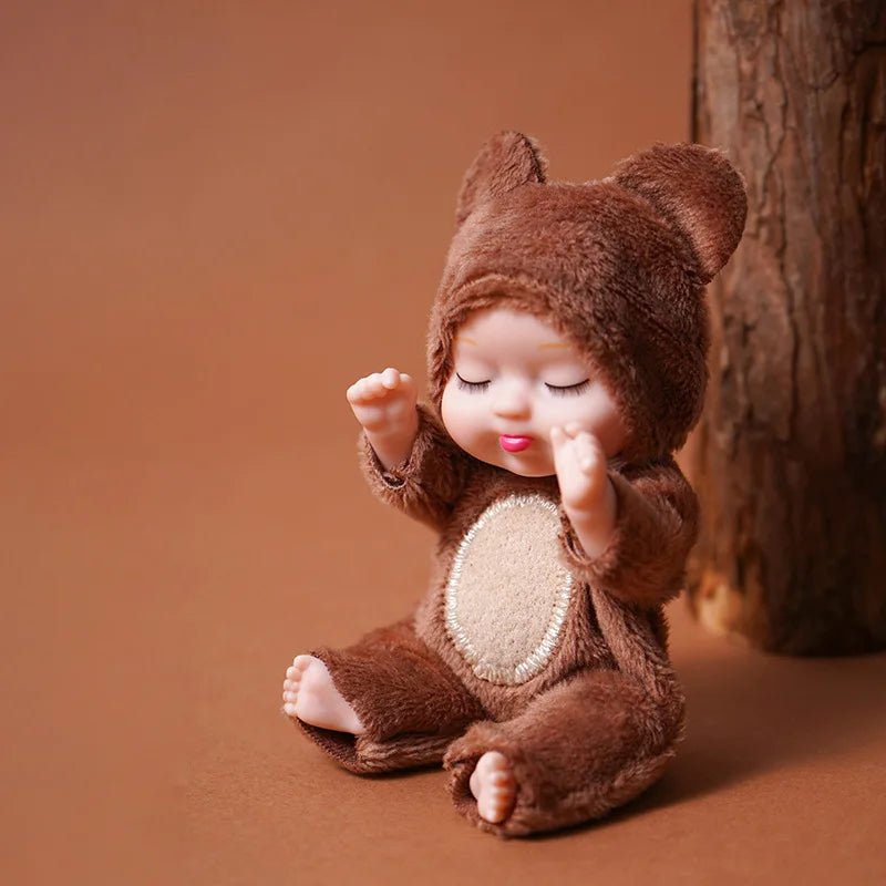 Baby Doll, Mini Sleeping Princess Doll 11 cm, Small Toy Doll, Kids Toys for Role Play, Stocking Filler_05