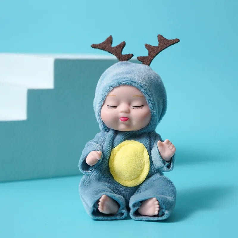 Baby Doll, Mini Sleeping Princess Doll 11 cm, Small Toy Doll, Kids Toys for Role Play, Stocking Filler_08