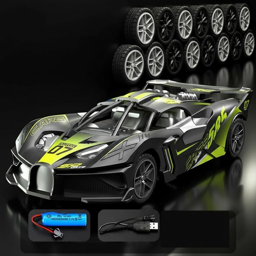 Remote Control Car 1:18, Fast RC Car up to 15 km/h with 2.4 GHz Remote, Electric Sports Car, Boys Toys for Beginners_07