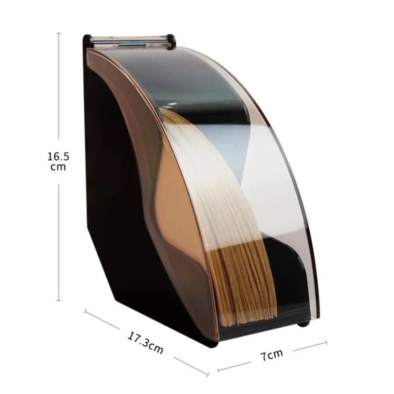 Coffee Filter Holder, Acrylic Coffee Station Organiser for Paper Filters, Kitchen Organiser for Coffee Accessories_05