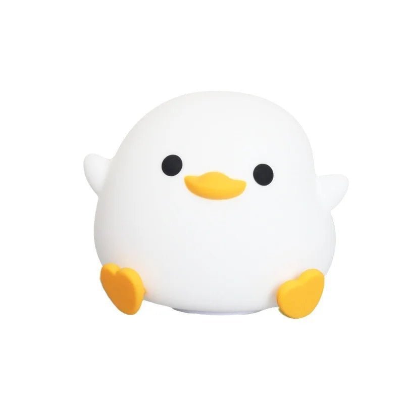 Night Light Duck Lamp, Rechargeable Night Light in Soft Silicone, Children's Lamp, Cute Animal Lamp for Bedroom_05