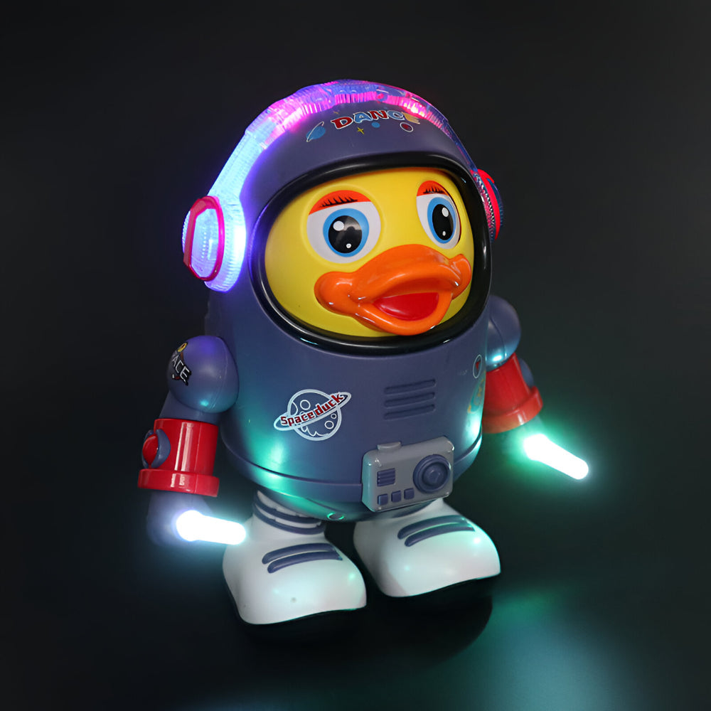 Dancing Astronaut Duck Toy | Interactive Musical Toy with Lights for Engaging Play 2