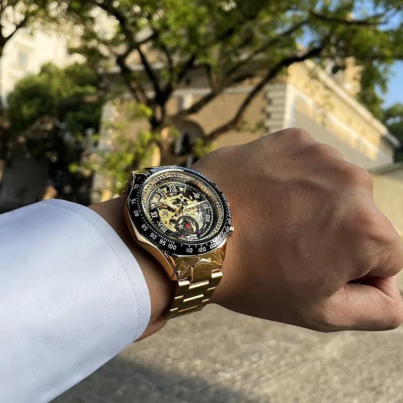 Mens Watch, Mechanical Watch for Men Powered by Motion – image 6