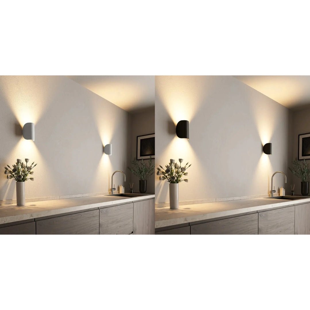 Living Room Wall Lights, Modern LED Wall Light Indoor, Black Wall Sconce for Hallway, Bedroom Lighting_04