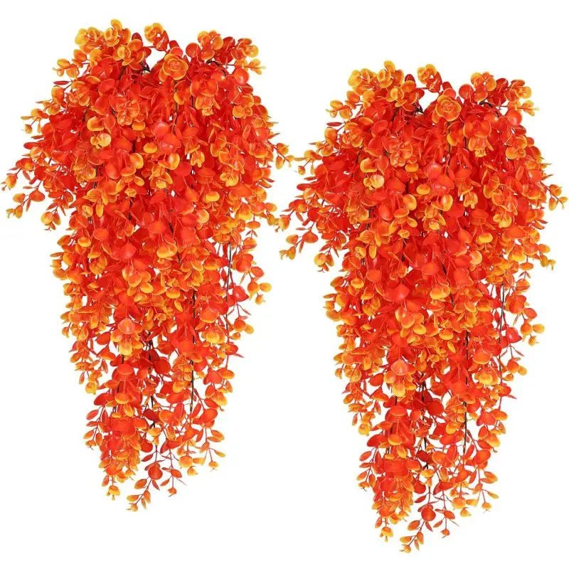 Artificial Plants 2 Pack, Hanging Fake Plants Eucalyptus 75 cm – image 8