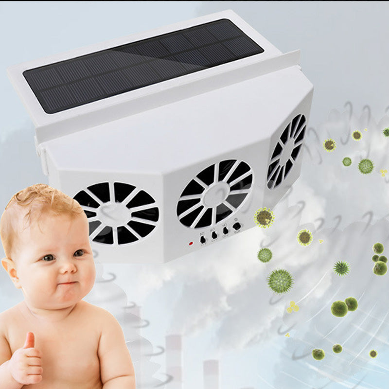 EcoVent | Solar Vehicle Exhaust Fan with Adjustable Solar Panel | Efficient Air Circulation for Heat Reduction 7