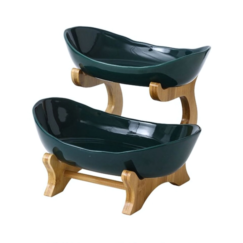 Elegant Three-Tier Fruit Bowl with Compact Design | Stylish Storage Solution for Kitchen Organization 4