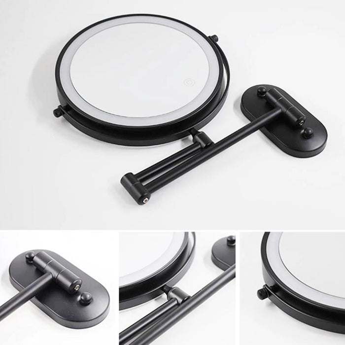 Elegant | Lighted Magnifying Makeup Mirror with Adjustable Lighting | Rechargeable Design for Flawless Makeup Application 1