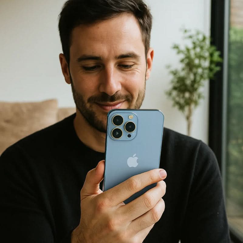 iPhone 15 Phone Case, Matte iPhone 13 Case with Camera Lens Protector and Military Grade Drop Protection – image 9