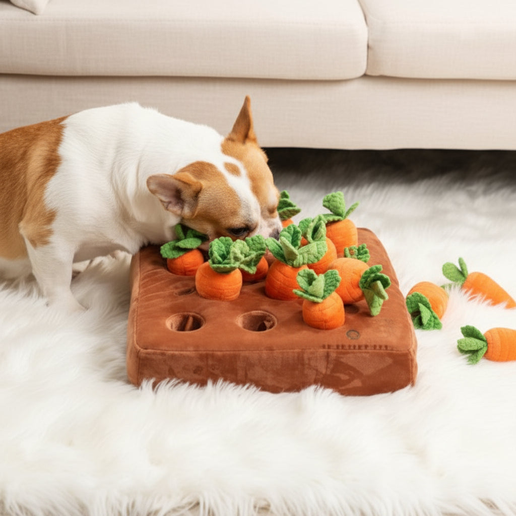 Engaging Snuffle Mat | Interactive Dog Puzzle Toy with Treat Hiding Fun | Indoor Enrichment for Focused Play 2