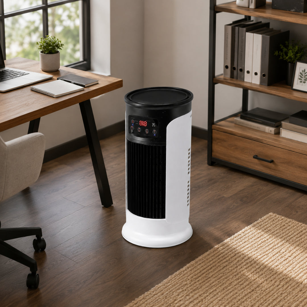Evaporative Cooler | Portable Air Conditioner Tower with Space-Saving Design | Ideal for Home and Travel 3
