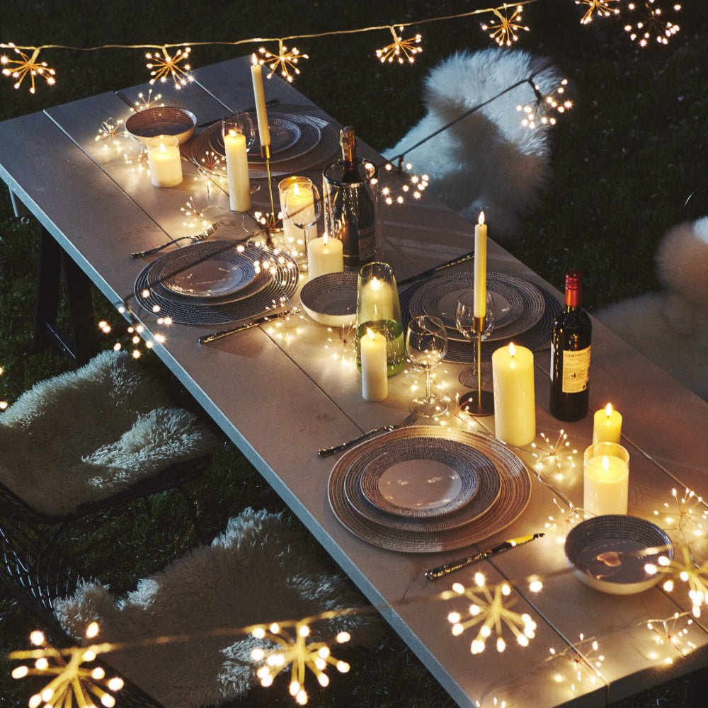 Outdoor Fairy Lights, Copper Wire Star Lights, Battery Fairy Lights for Garden, Party and Ambient Lighting_01