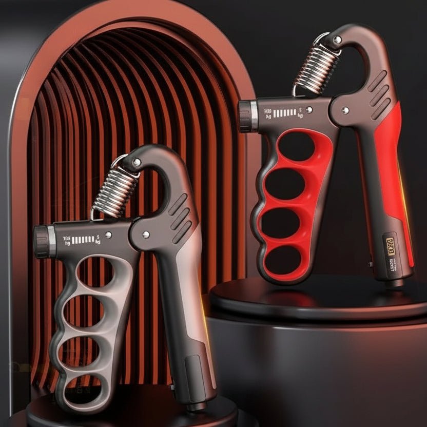 Grip Strength Trainer with Digital Counter, Hand Grip Strengthener 5-100 kg