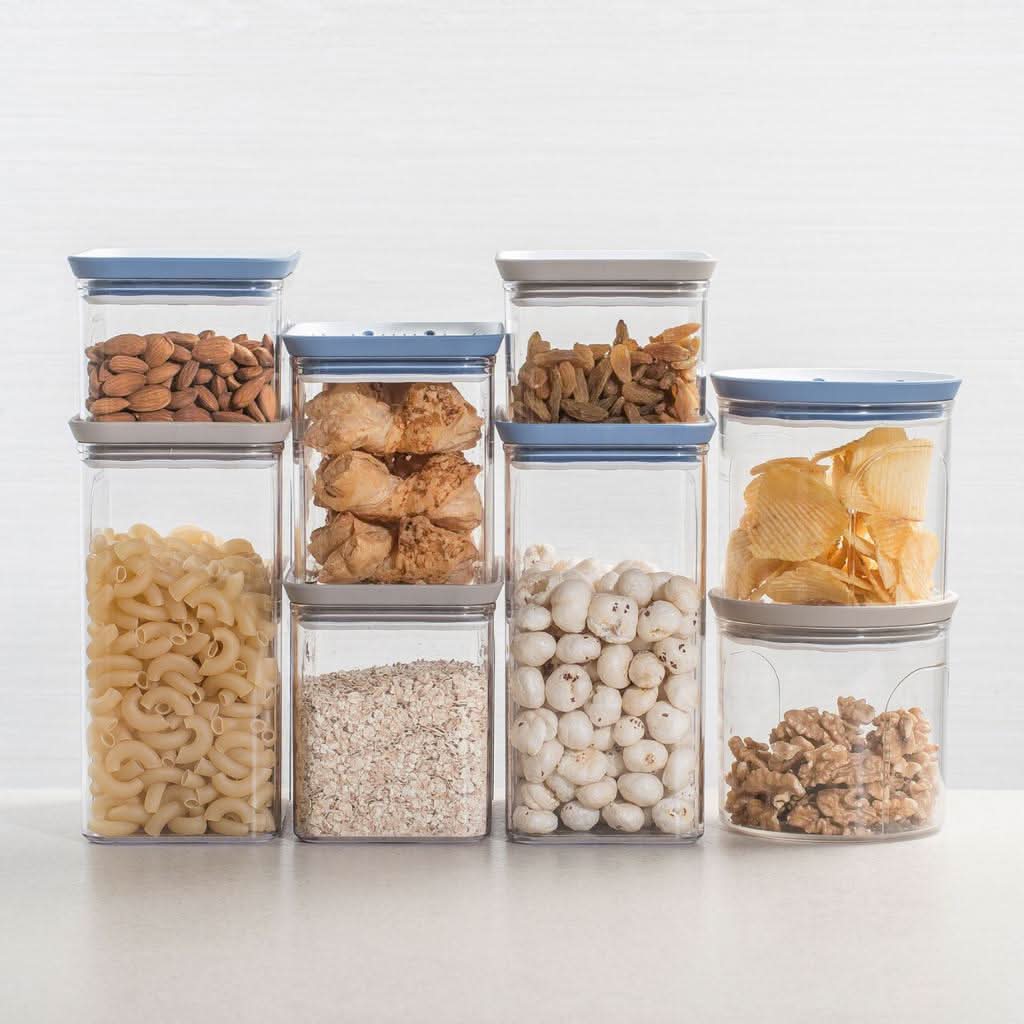 Airtight Food Storage Container 2.2 L, Cereal Container, Flour Storage Container for Pasta and Rice, Kitchen Storage_01