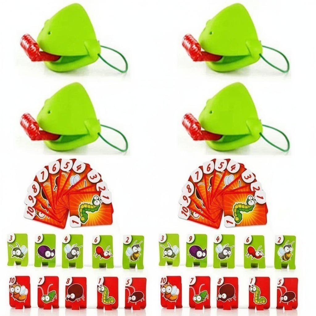 Frog Mask Party Game, Funny Family Game for Kids and Adults, Frog Game for 2 or 4 Players_02