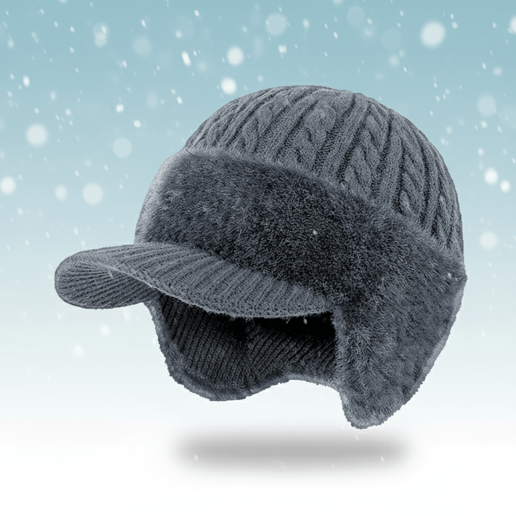 Trapper Hats for Winter, Ushanka Hat with Ear Flaps