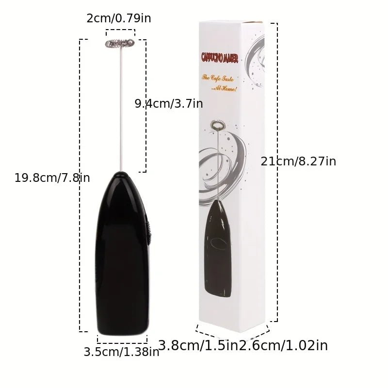 Handheld Milk Frother, Battery Operated Coffee Frother, Mini Electric Whisk for Eggs, Coffee Whisk for Drinks_06
