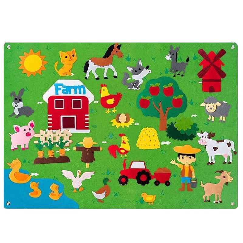Felt Board 105 x 75 cm, Creative Play for Quiet Time – image 10