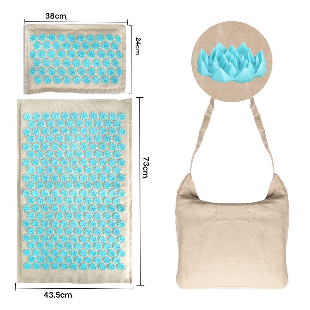 Acupressure Mat and Pillow Set, Massage Mat for Natural Pain Relief and Relaxation – image 8