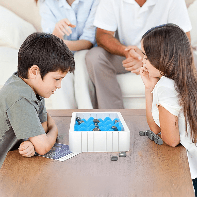 Chess Board with Magnetic Pieces, Magnetic Chess Set for Travel