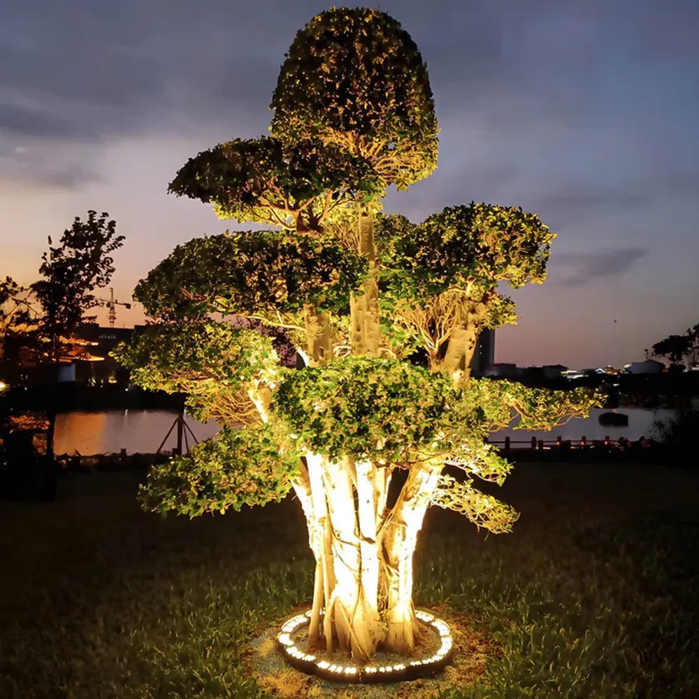Outdoor LED Spotlight with Ground Spike, Outdoor Garden Lights for Paths and Flower Beds, Outdoor Lighting for Patio_02