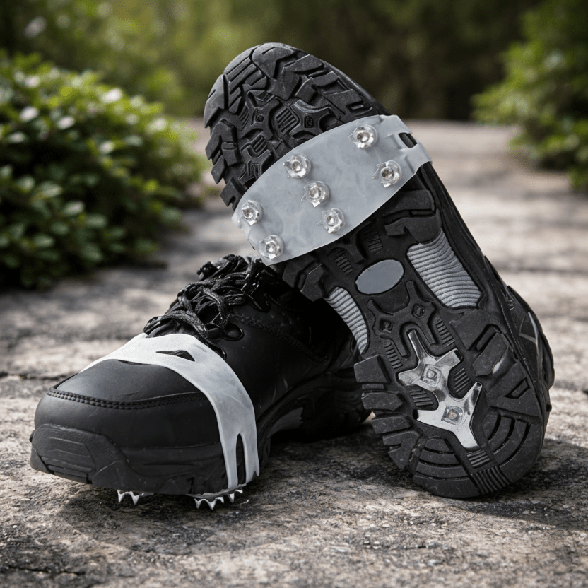 Anti Slip Shoe Grips with Manganese Steel Tips – image 4