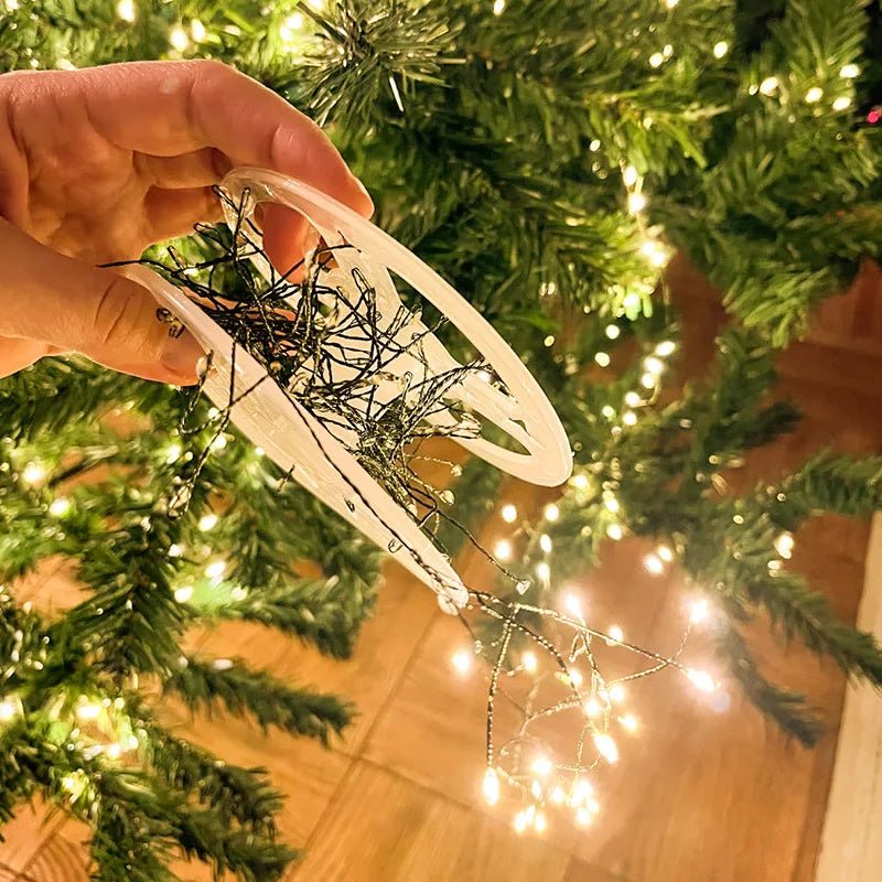 Outdoor Christmas Lights, Copper Wire Fairy Lights with Remote, Firework Tree Lights for Christmas Decorations_01