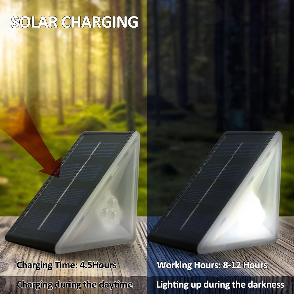 Outdoor Lights, Solar Garden Lights, Outdoor Solar Lights for Steps and Stairs on Garden Paths and Driveways_05