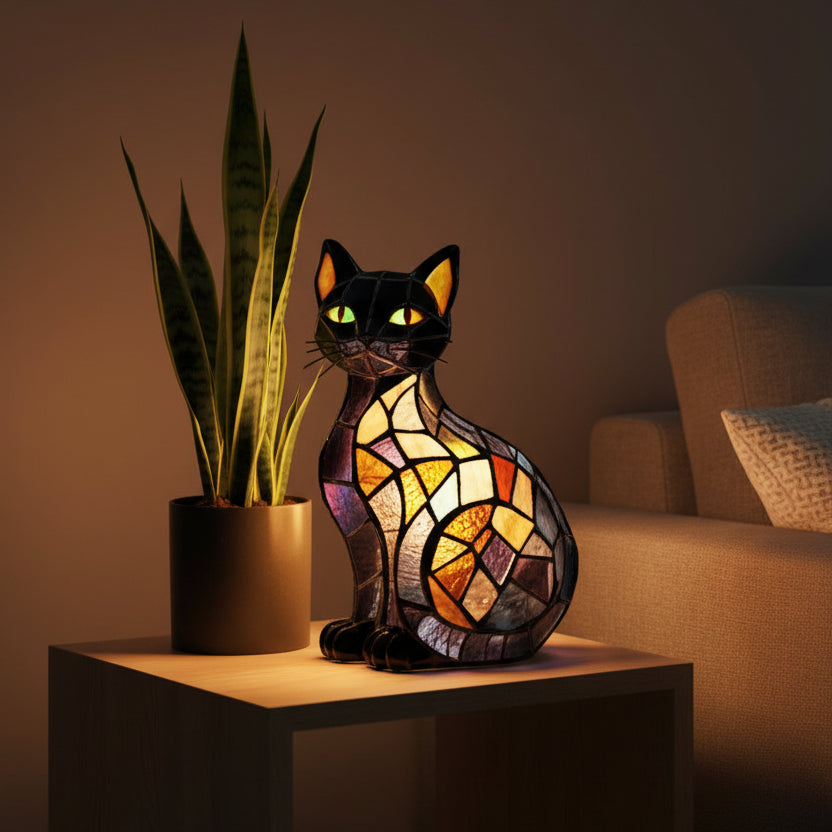 Cat Night Light, Rechargeable Childrens Night Light, Silicone Touch Lamp for Bedroom, Gift for Cat Lovers_01