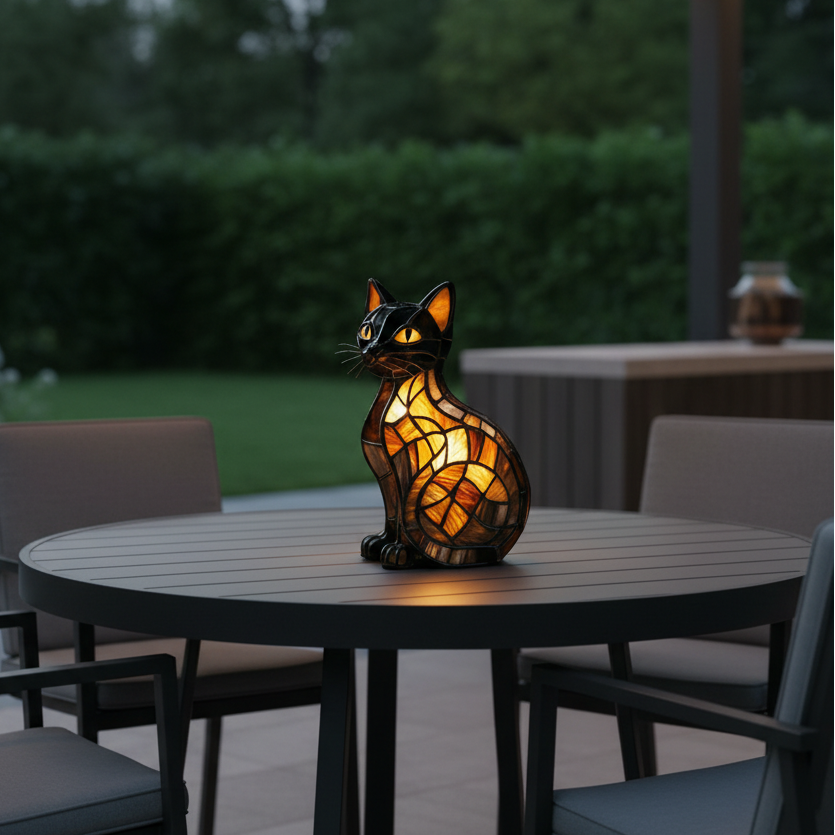 Cat Night Light, Rechargeable Childrens Night Light, Silicone Touch Lamp for Bedroom, Gift for Cat Lovers_05