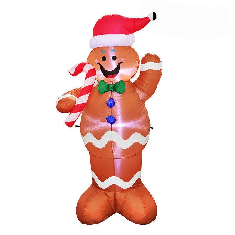 Outdoor Christmas Decorations, Light Up Christmas Decoration 1.5 m Tall, Christmas Garden Decorations with Ground Spikes_09