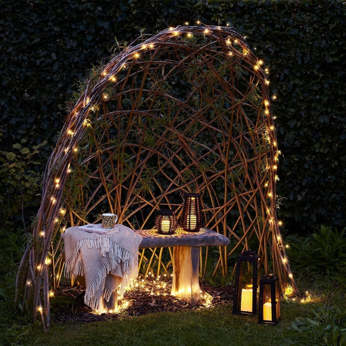 Christmas Lights Outdoor, Warm White Copper Wire Fairy Lights, IP65 Outdoor String Lights for Garden and Balcony_07